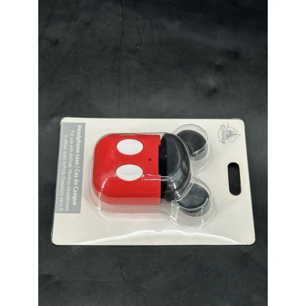 Disney Parks D-Tech Wireless Headphone Airpods Case MIckey Mouse‎ New